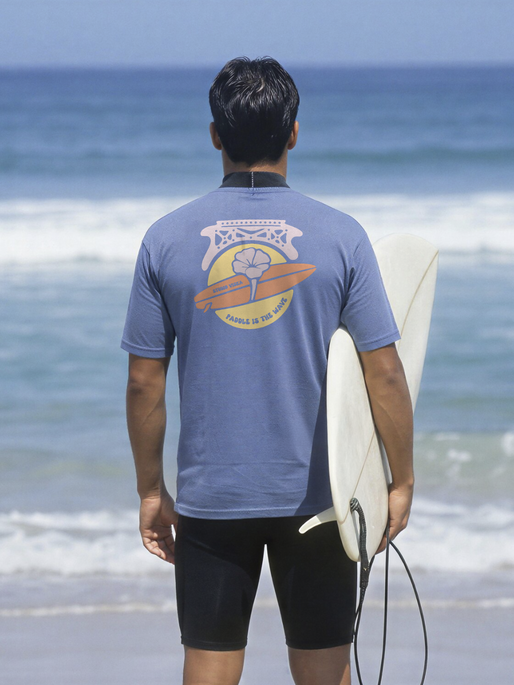 Trestles Organic Cotton Tee | Studio Viska